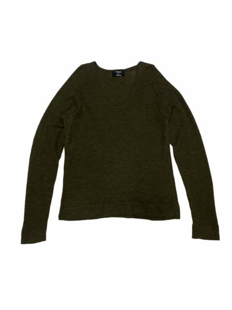 Other Designers Cabane De Zucca - Japanese Brand Cabane De Zucca Dark Green Knit Sweater