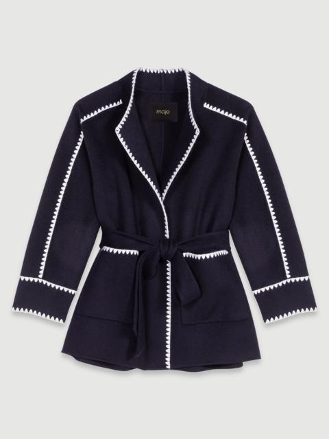 maje Double-faced coat