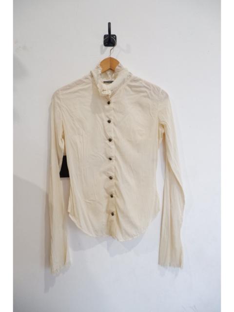 Vintage 2004 Alexander Mcqueen Silk Blouse Shirts