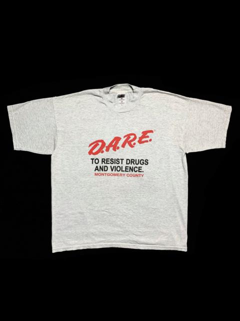 Other Designers Vintage - Vintage 90s DARE Drug Resistance Tee