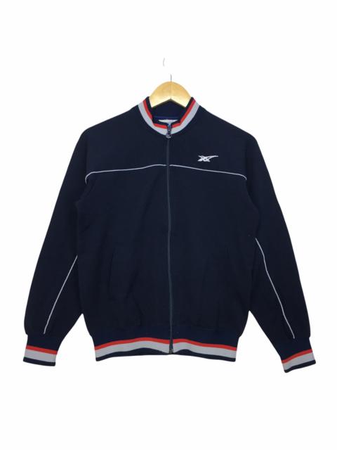 ASICS Zip Up Sweater Streetwear Clothing Made in Japan