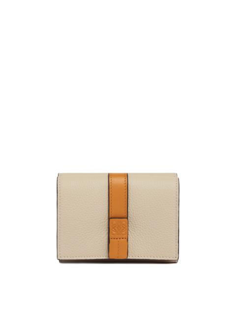 Loewe Gray Leather Trifold Wallet