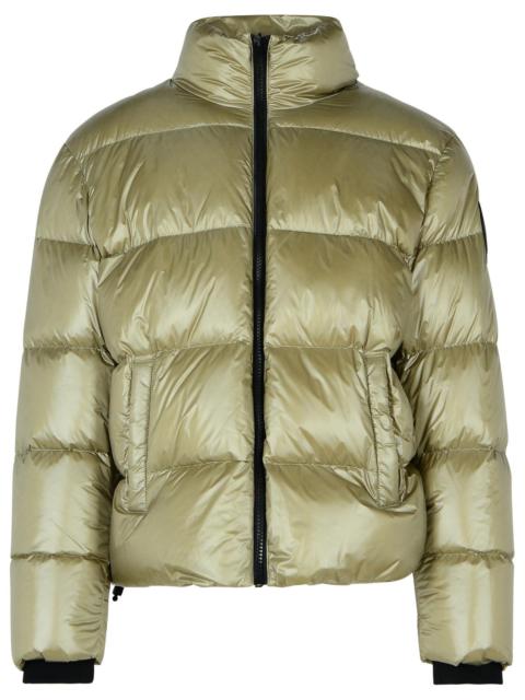 MOOSE KNUCKLES Moose Knuckles 'Kings' Green Nylon Down Jacket Men