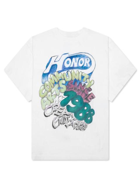 HONOR THE GIFT COMMUNITY ARTS CREATIVE TEE - BONE