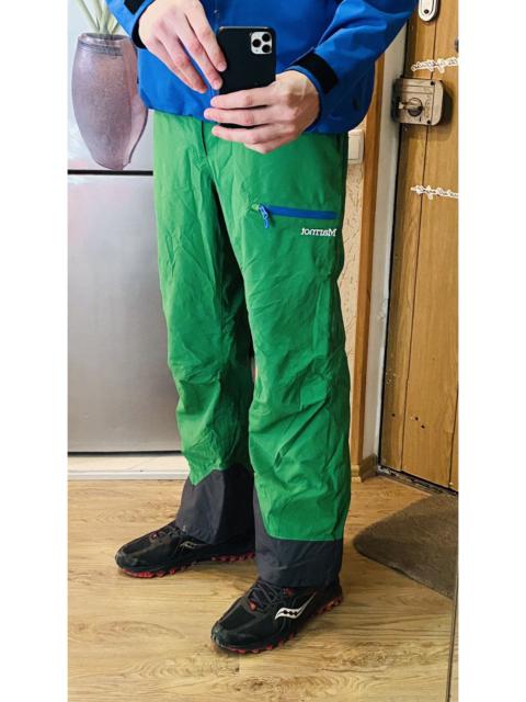 Other Designers Marmot GTX Pants Trousers Skiing Hiking Outdoor Green Men L