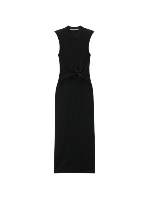 Alexander Wang knotted midi dress