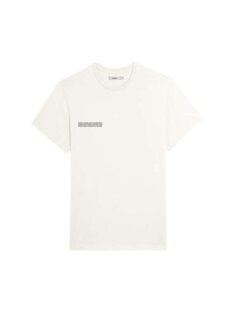 PANGAIA Mens 365 Midweight T-shirt - Off-White