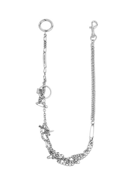 BALENCIAGA Diy Trouser Chain  in Silver