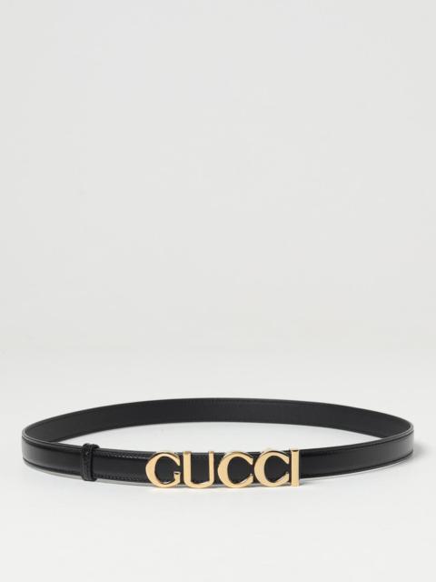 GUCCI Gucci Belt Woman Black