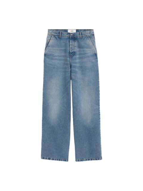 AMI Paris Ami Paris Blue Denim Men