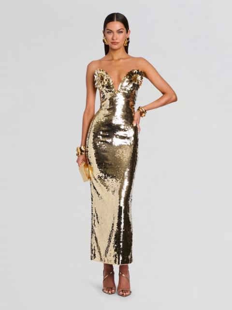 RETROFÊTE AMULET EMBELLISHED DRESS