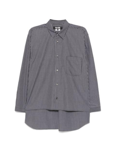 BLACK COMME des GARÇONS CHECKED SHIRT