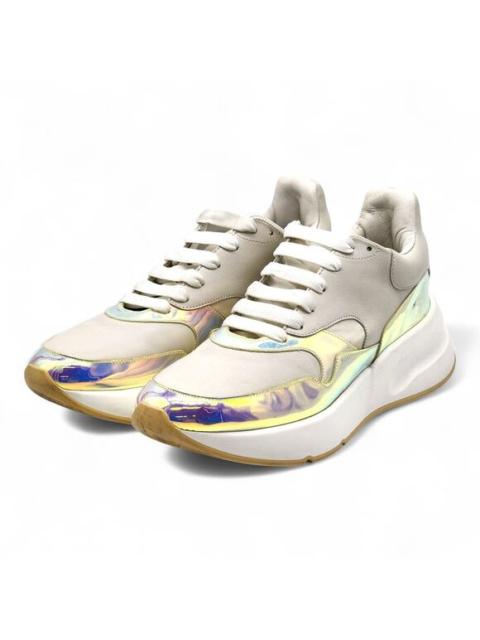 Alexander McQueen Alexander McQueen Leather Iridescent Trim Multi Sneakers EU 46 US 13 - Preowned
