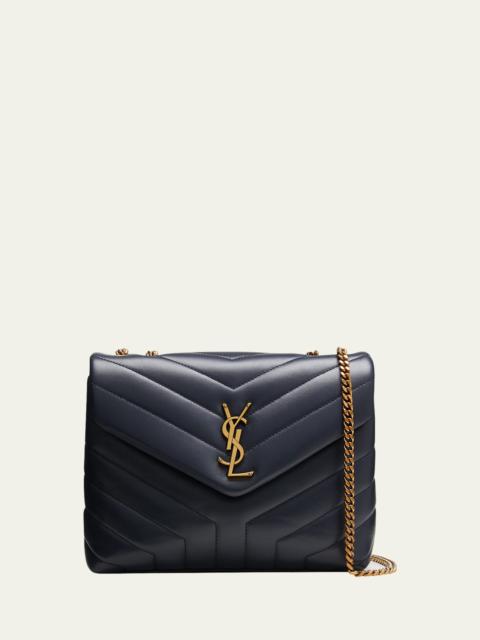 Loulou Small YSL Shoulder Bag in Quilted Leather