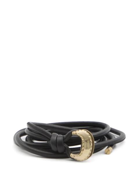 Golden Goose Golden Goose Women Belt New Tex Hook Tubolar  Nappa Leather Body With Metal End Caps