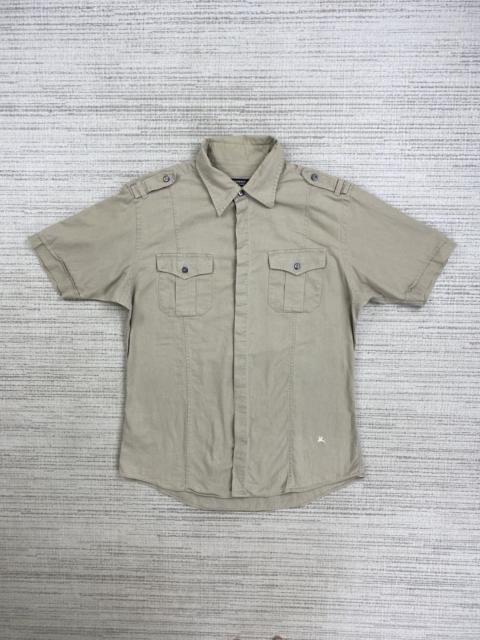 Burberry Vintage Burberry Black Label Button Ups Shortsleeve Shirt
