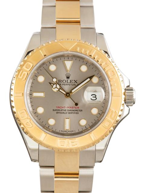 ROLEX Used Two Tone Rolex Yacht-Master Ref 16623 Slate Dial