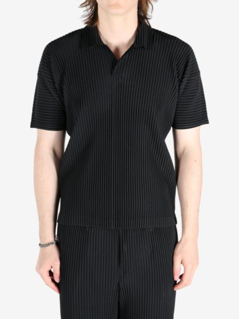 ISSEY MIYAKE HOMME PLISSE ISSEY MIYAKE - Men Basics Polo Shirt