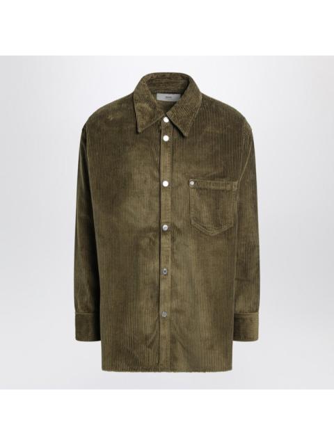 AMI Paris Ami Paris Bronze Corduroy Shirt Men