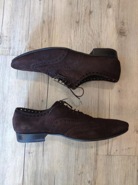Other Designers Gianni Barbato - UNIQUE! Perforated brogues.Like Saint Laurent or Dior