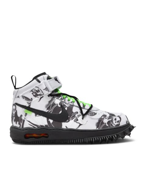 Nike OFF-WHITE X AIR FORCE 1 MID SP LEATHER 'GRIM REAPER'