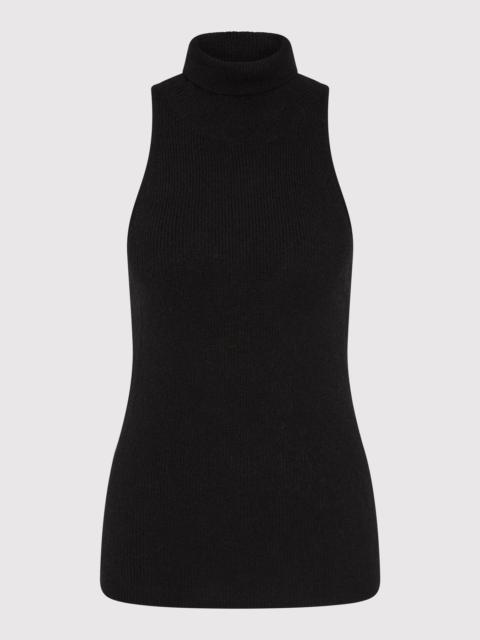 ST. AGNI Cashmere Blend Top - Black