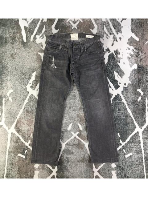 Other Designers Taverniti - Taverniti Jeans Faded Black Denim KJ2171