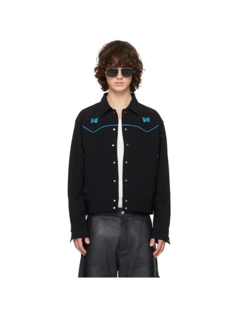 NEEDLES Black Piping Cowboy Jacket
