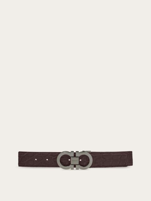 FERRAGAMO Adjustable Gancini belt