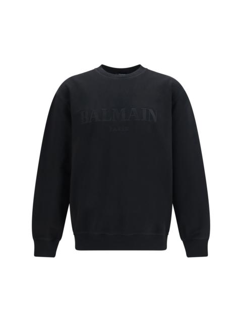 Balmain Balmain Men Vintage Embroidered Logo Sweatshirt