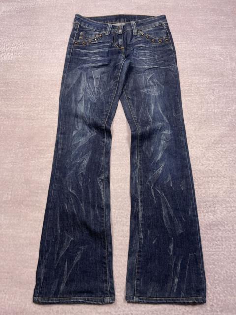 Other Designers Japanese Brand - Y2K Flared Opium LGB IfSixWasNine Style Denim Jeans