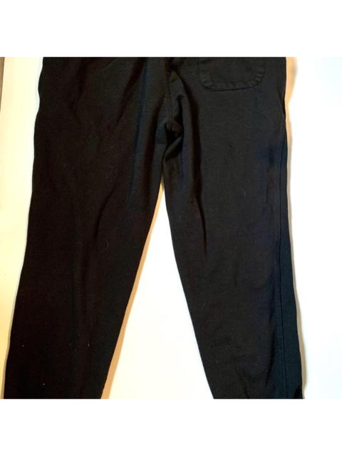 Other Designers (+) People Men's Black Joggers-tracksuits