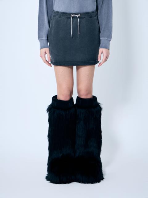 Alexander Wang Crystal Hotfix Tube Skirt