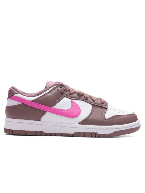 Nike WOMEN'S DUNK LOW - SMOKEY MAUVE/PLAYFUL PINK/WHITE