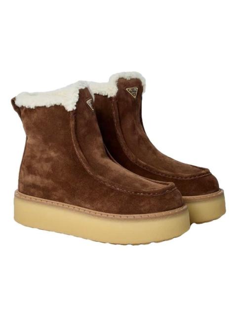 Prada Leather ankle boots