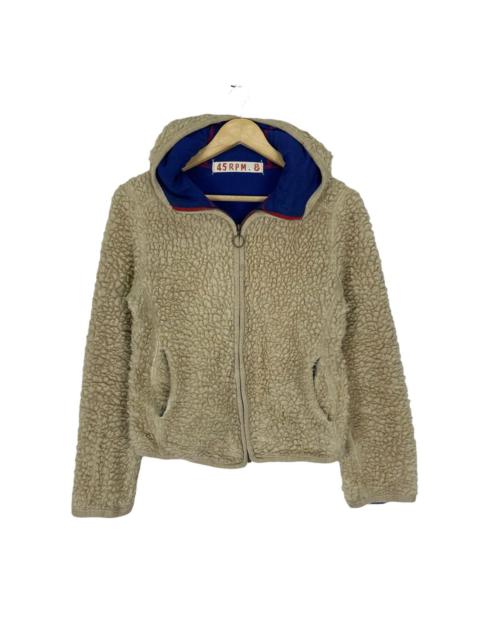 Other Designers ☀️45RPM HOODIE DEEP PILE ZIPER WOMEN JACKET