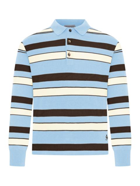 Other Designers J.W.Anderson Men Striped Knitted Rugby Polo