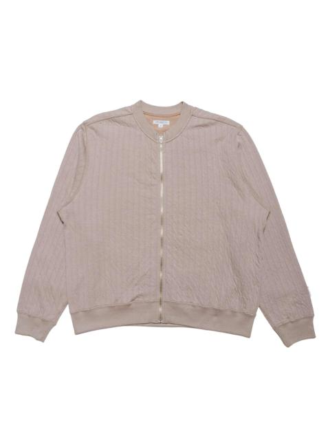 LADY WHITE CO. Quilted Zip Up Pale Purple