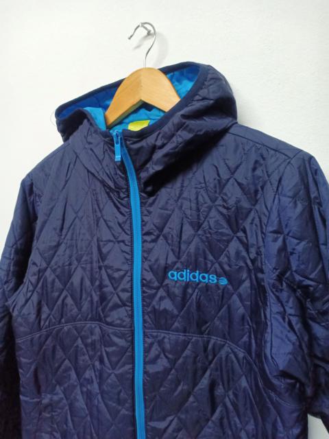 adidas Adidas NEO Quilted Hooded Zipper Jacket