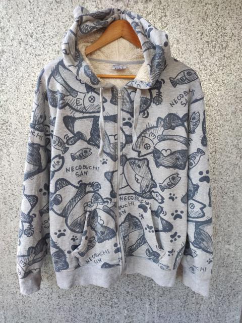 Other Designers Japanese Brand - Necobuchi San Hoodies full print