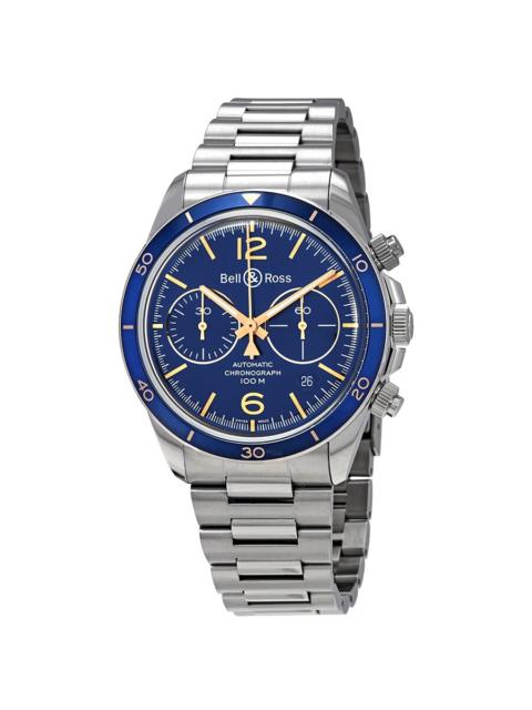 Other Designers Bell and Ross Vintage V2-94 Chronograph Automatic Men's Watch BRV294-BU-G-ST/SST