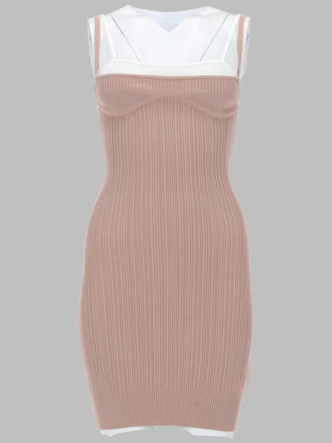 Diesel Diesel Women Abito Tank "M-Zandra" Con Effetto Sovrapposto