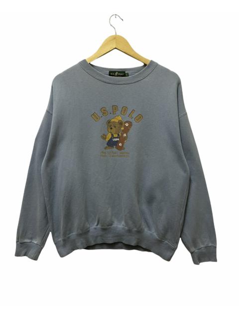 Other Designers Beverly Hills Polo Club - U.S. Polo Association Bear Logo Sweatshirt Large