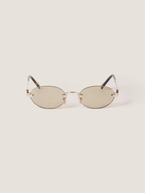 Miu Miu Miu Miu Logo sunglasses
