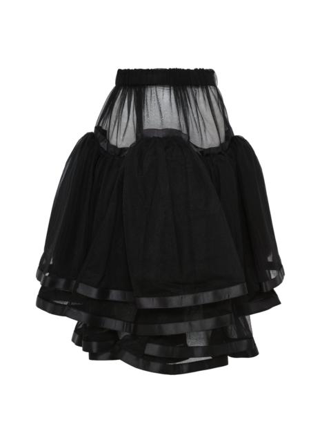 Noir Kei Ninomiya Nylon Tulle Skirt