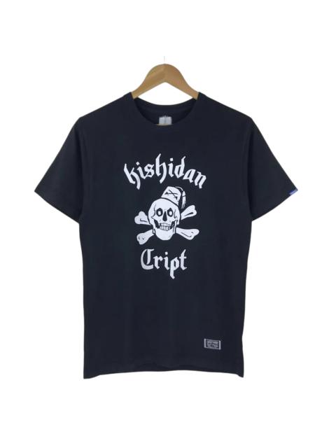 NEIGHBORHOOD Vintage Neighborhood Kishidan Skull Crossbones Tee | Halloween Attack 2010 | Black S