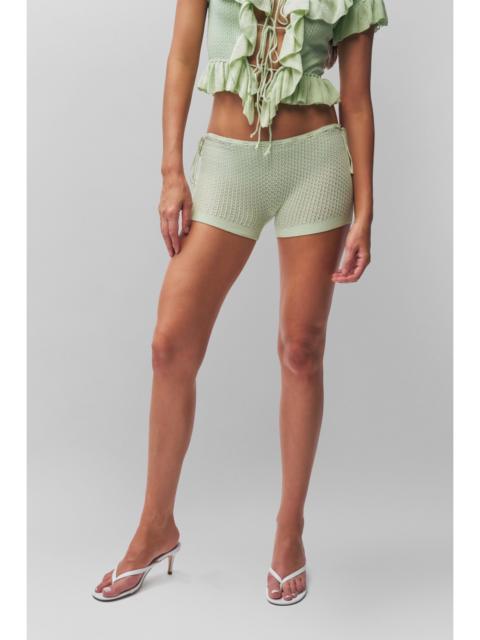 GUIZIO KNIT SIDE TIE SHORT