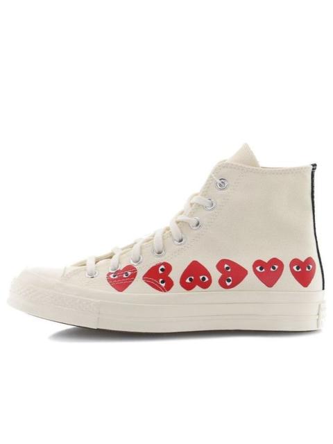 Comme des Garçons PLAY Converse x COMME des GARCONS PLAY Chuck 70 Hi Top 'Multi Heart' 162972C