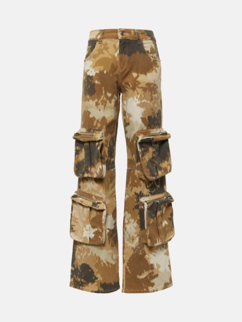 Blumarine Camouflage cargo pants