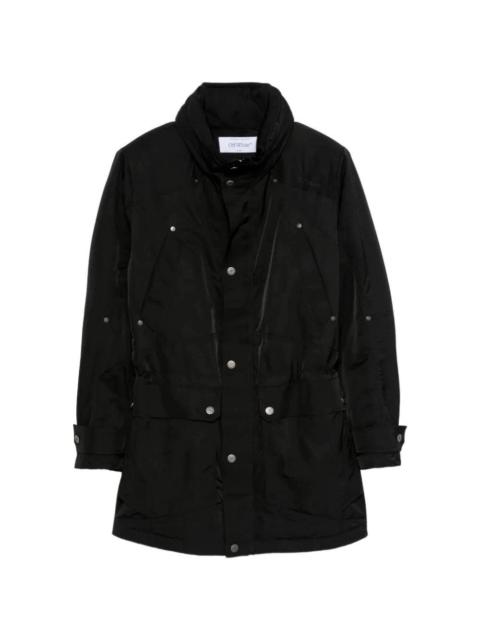 Off-White Off White Men `Racing Staff` Sporty Parka